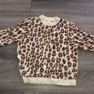 Target cheetah print sweeter size small only worn once